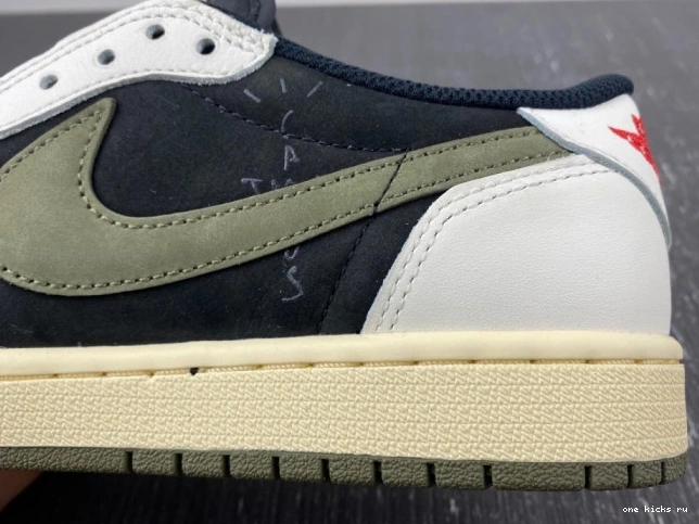 Chep Onekick Travis Olive DZ4137-106 Jordan Air OG x Jordan 1 Retro Scott Air Low 0812